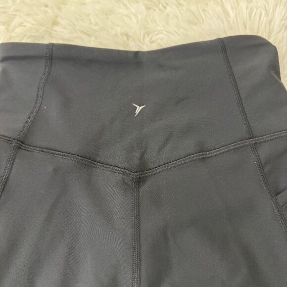 Old Navy High-Waisted PowerSoft Biker Shorts for Women Black -- 6-inch Size S - Picture 7 of 10